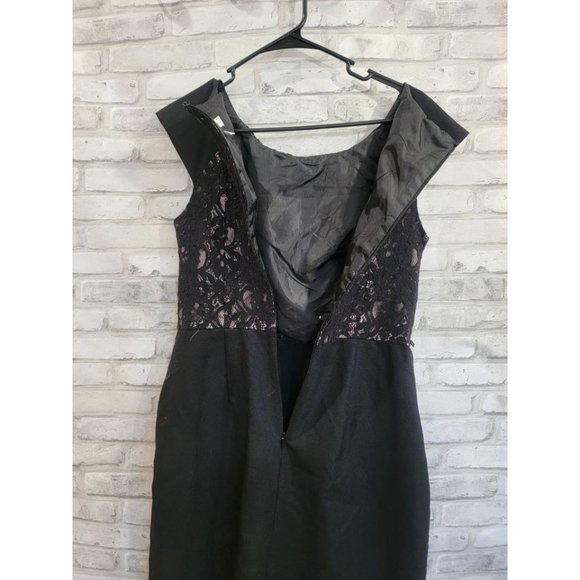 Liz Clairborne Size‎ 10 Dress Cap Sleeve Lace Front - Picture 10 of 10